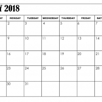 Calendar July 2018