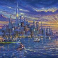 Painting of New York