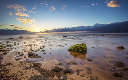 Maui Beach - beach, hawaii, sunset, maui