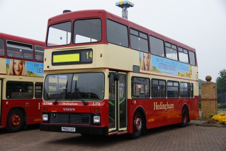 volvo l376 olympian - decker, bus, double, volvo