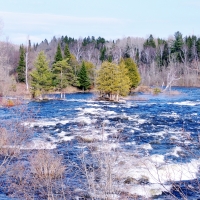 Spring Flood , Canada