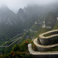 Tianmen Mountain, China