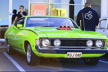 Ford Falcon 2-Door - ford, 2-door, coupe, green