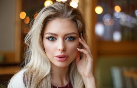 Unknown Model - gorgeous, model, beautiful, blonde, woman