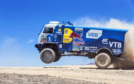 desert rally - desert, sand, rally, truck