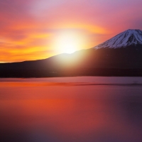 Mount Fuji at Sunrise