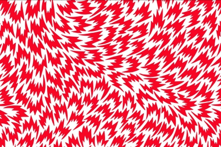 Red and White Mind Teaser - abstract, motion, red and white, illusion