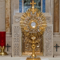 Monstrance on Altar