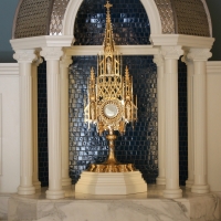 Monstrance on Altar