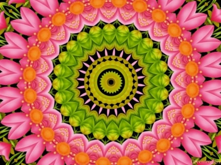 KALEIDOSCOPE - ART, IMAGE, CREATION, KALEIDOSCOPE