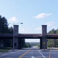 Entrance To Algonquin Park , Canada