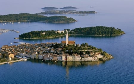 Rovinj, Croatia - Southern Europe, islands, town, Croatia, Rovinj, sea