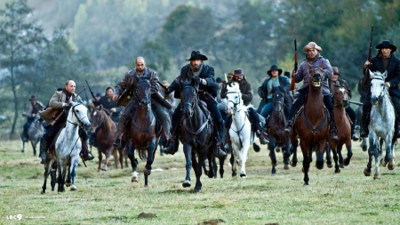 hatfields and mccoys - hatfields, men, horse, mccoys