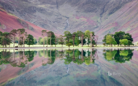 Buttermere In The Lake District North West England