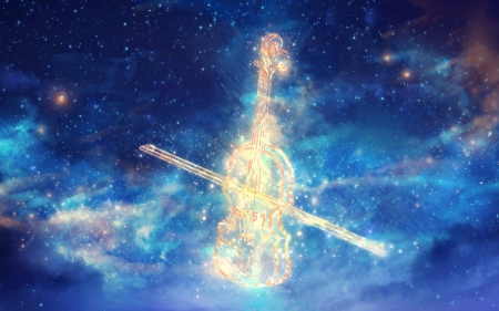 Cosmic violin