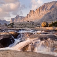 View Of Fremont Peak In The Bridger Wilderness Of Bridger Teton National Forest Wyoming