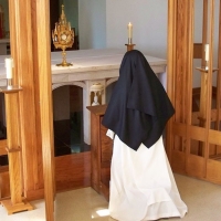 Dominican Sister at Adoration