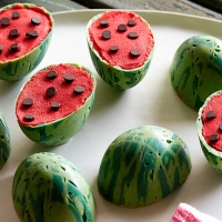 Mini Watermelon Cake Cups