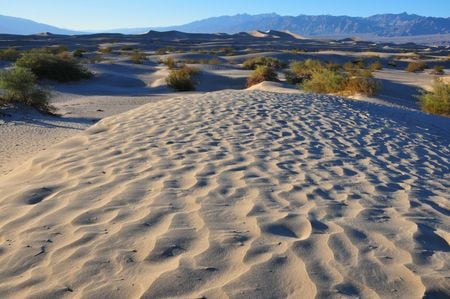 Death valley sanddunes - usa, death valley, nevada, desert, sand, dune