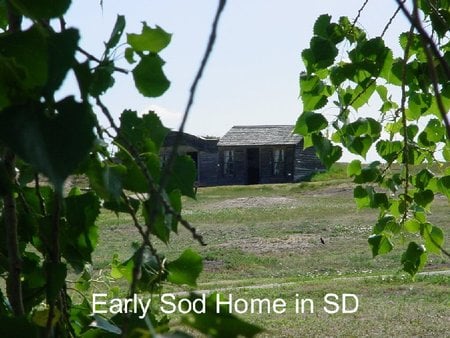 Sod house - south dakota, farm, sodhouse, sodbuster