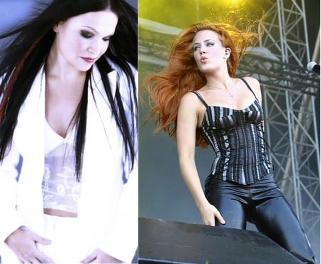 Tarja and Simone - fantasy, operatics, vocalists, sexy, redheads