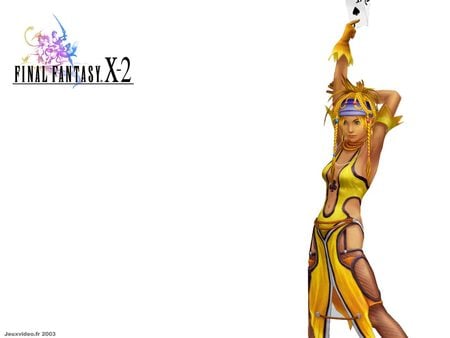 a picture of rikku from one of the ff games - ff x2, final fantasy x2, ffx2