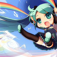 Rainbow Miku