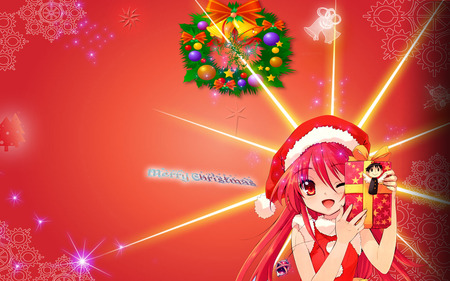 Shana Holiday - holiday, shakugan no shana, anime, christmas