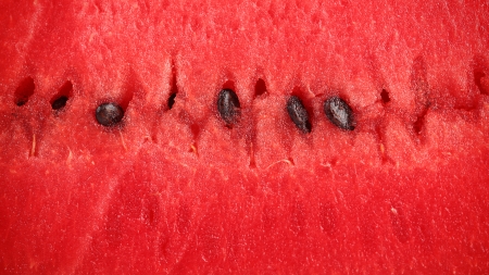 Watermelon - summer, red, watermelon, black, seeds, fruit, texture, vara, skin