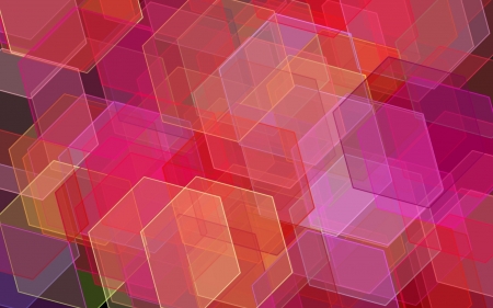 Pink Vector - vector, abstract, squares, pink