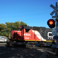 Train Engine & Grade Signal