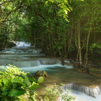 Huay Mae Khamin waterfall