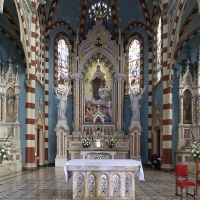 Church Altar in Bogota, Colombia