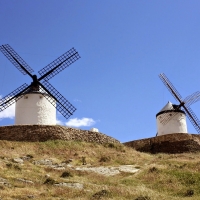 Windmills in Spain