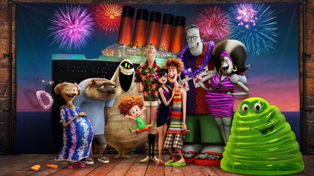 Hotel Transylvania 3 - vaction, 3, summer, hotel, transylvania