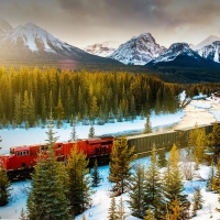 Canadian Railway train