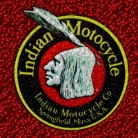 Vintage Indian Motorcycle balls Logo