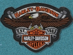 Harley Davidson Eagle patch 2