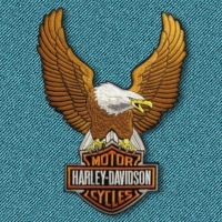 Harley Davidson Eage patch-3
