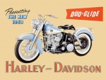 1959 Harley Davidson Duo Glide sign