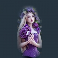 Purple Wreath