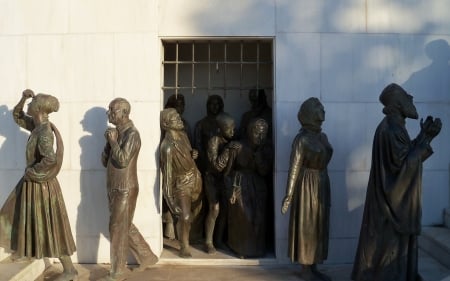 Liberty Monument, Detail - Nicosia, sculptures, monument, liberty, Cyprus