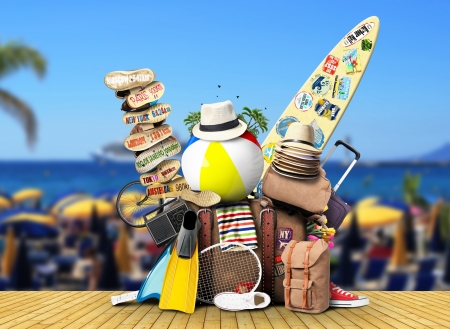 :-) - beach, stuff, vara, hat, summer, ball