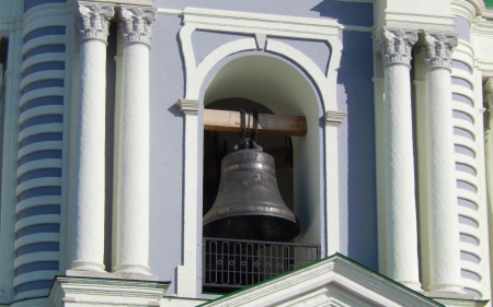 Belfry in Russia - bell, tower, church, russia