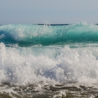 Sea Waves in Cyprus