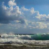 Sea Waves in Cyprus