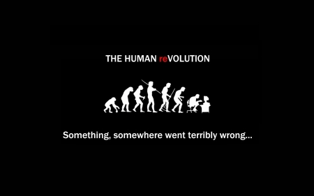 Human Evolution - evolution, human, revolution, abstract