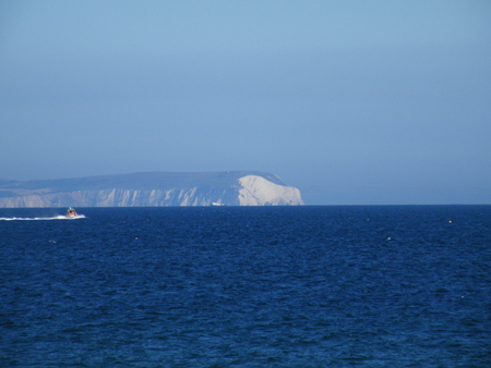 hangetsbury head - cliff, south england, sunny, ocean