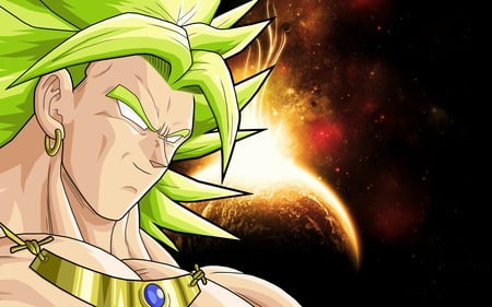 To Destroy Whole Universe - dbz, broly, wallpaper