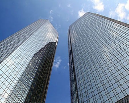 Frankfurt City Buildings - frankfurt, germany, europe, skyline, buildings, bank